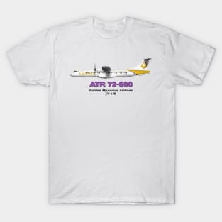 Avions de Transport Régional 72-600 - Golden Myanmar Airlines T-Shirt